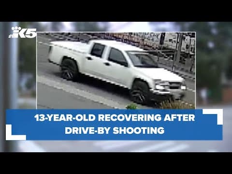 Family says 13-year-old injured in drive-by shooting in Edmonds is recovering