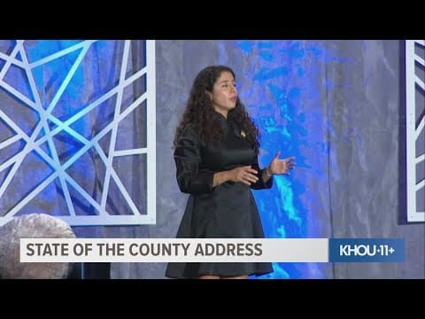 Harris County Judge Lina Hidalgo delivers State of the County address