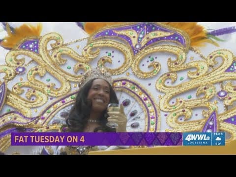 Queen Zulu accepts key to the city from Mayor Cantrell