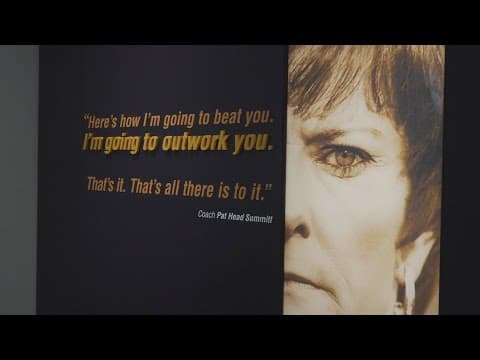Women's Basketball Hall of Fame unveils 'The Legacy of Pat Summitt' exhibit