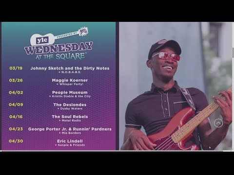 Wednesday at the Square kicks off in New Orleans