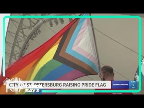 City of St. Petersburg prepares to raise Pride Flag
