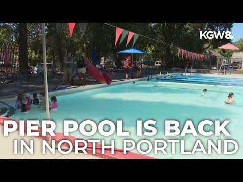 After yearlong closure, Pier Pool reopens in North Portland
