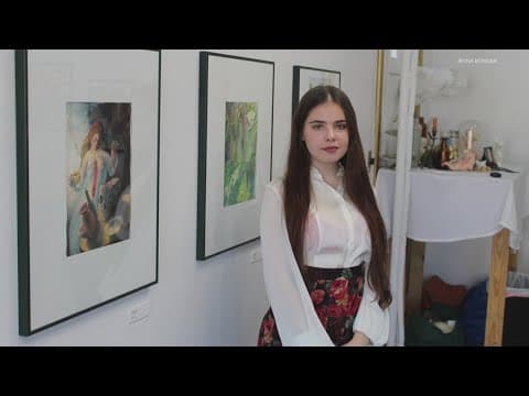 Ukrainian woman living in Indiana uses art to mark length of ongoing war with Russia