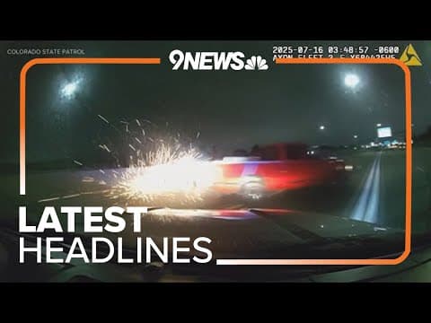 Latest headlines | Trooper uses grappler to stop stolen vehicle on I-25