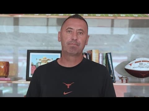 Gov. Greg Abbott launches new 'One Pill Kills' video with TX college football coaches