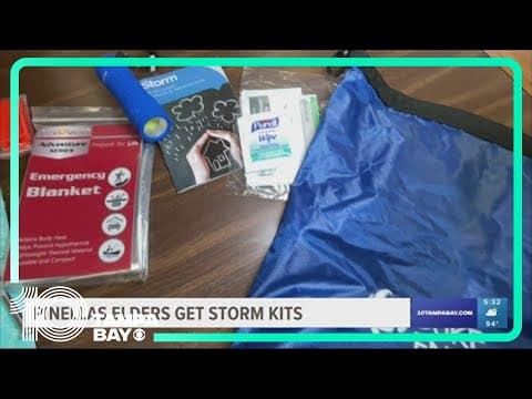 Duke Energy, Meal On Wheels gave 500 storm kits to seniors in Pinellas County