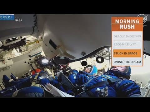 2 astronauts will spend several unexpected months in space