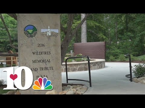7 Years Later: The 2016 Wildfires Memorial and Tribute Plaza unveiled in Gatlinburg