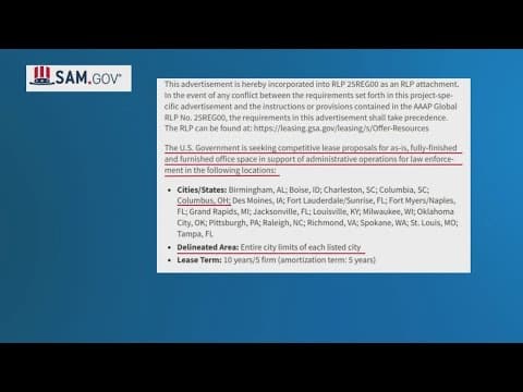 Federal government looks to lease offices in 19 cities, including Columbus