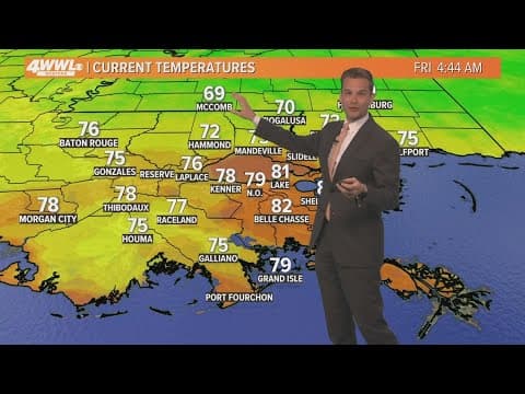New Orleans Weather: Hot weekend as we welcome fall