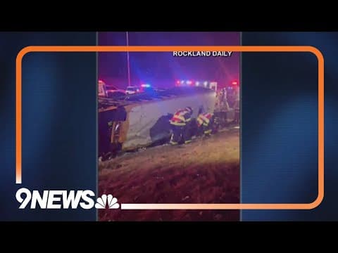 New video shows aftermath of New Jersey school bus crash