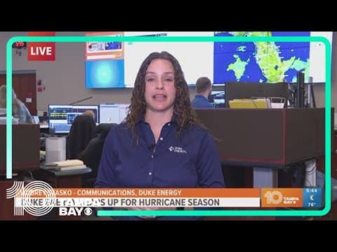 Duke Energy gears up for official start of hurricane season