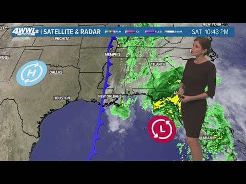 Dry weather and clearing skies are on the way Sunday