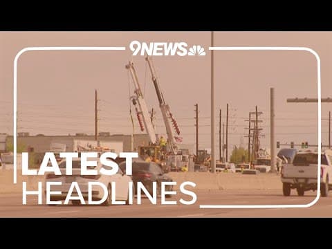 Latest headlines | CDOT investigating what caused sign pole to fall across I-25