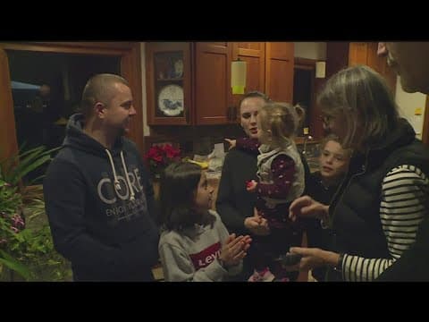 Ukrainian family spends first holiday season in the Twin Cities after fleeing war