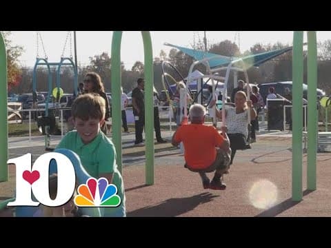 Legacy Parks cuts ribbon on new intergenerational playspace, bringing together people of ages