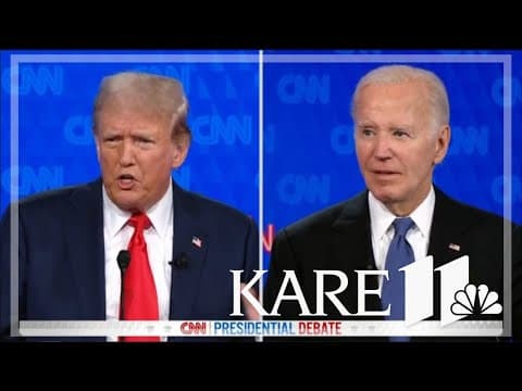 Presidential Debate: Trump vs. Biden on Ukraine