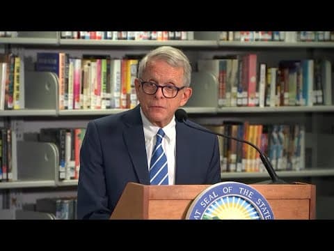 Dom Tiberi, Gov. DeWine announce new driver training program in Clark Couty