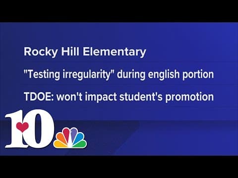 KCS: Rocky Hill Elementary School to retake part of TCAP exam after 'testing irregularity'