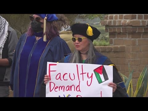 Two UCSD professors arrested in protests march on chancellor's house