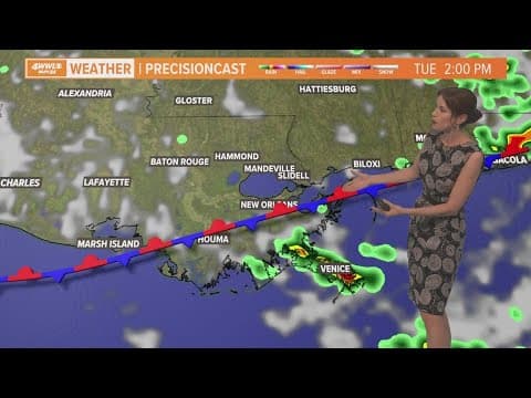 Turning less humid this week