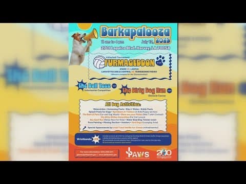 Get ready for JPAW’s Bark-A-Palooza in Harvey