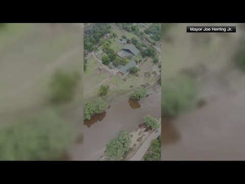 Deadly Texas floods: Chopper video shows devastation at Camp Mystic