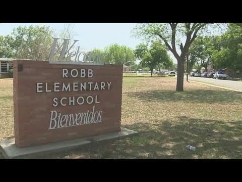 Newly released footage shows police response to Uvalde shooting