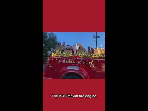 Vienna Volunteer Fire Department asks for public's help to save a long-time holiday tradition