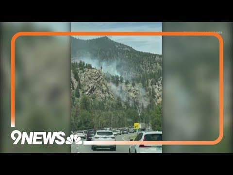Latest Headlines | Wildfire along I-70 forces evacuations