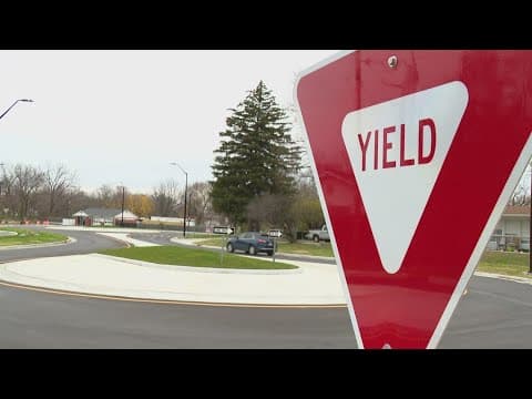 New roundabout opens at 'dangerous' Beech Grove intersection