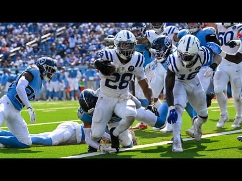 Jonathan Taylor's 3 TDs keeps Colts undefeated with 41-20 win vs Titans | Postgame Recap | 13Sports