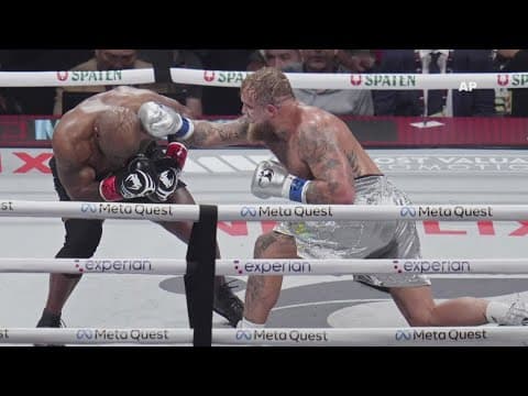 Jake Paul vs. Mike Tyson fight breaks records, draws celebrities to Arlington