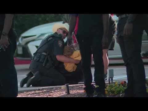 Boy critically injured in Texas megachurch shooting is son of suspect in attack, police say