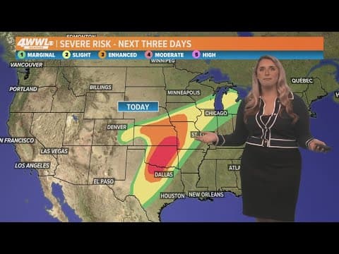 Full Saturday New Orleans weather forecast, outlook for next week