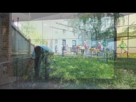 Maryland nonprofit helps clean up cluttered yard of Bethesda man | Get Uplifted