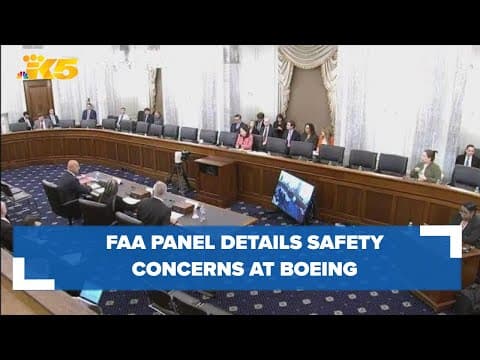 FAA panel finds Boeing has 'a lack of awareness of safety-related metrics'