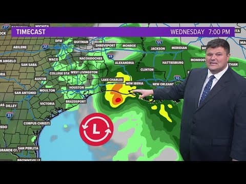 DFW Weather: Tropical Storm Francine developing in the Gulf of Mexico, summer temps return soon