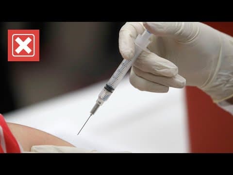 VERIFY: Claim that you don't need a vaccine if you've had COVID-19 is false