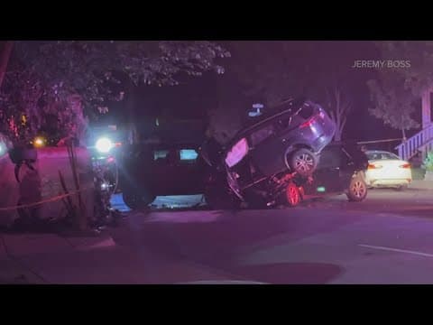 Witness describes chain reaction crash in Dallas' Bishop Arts District