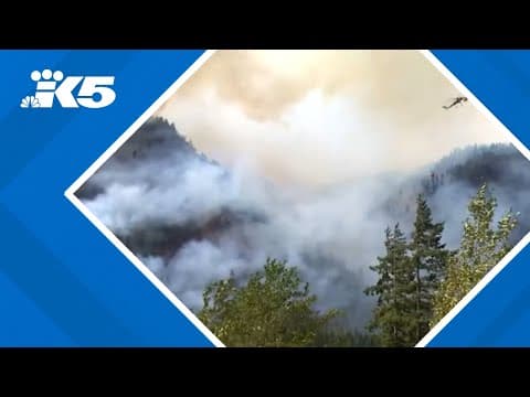 Air quality worries Hoodsport residents as Bear Gulch fire persists