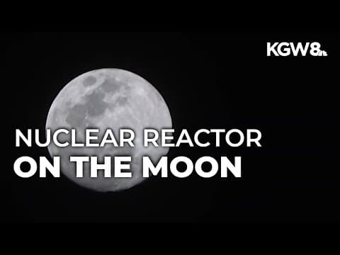 US aspires to be first to put nuclear reactor on the moon