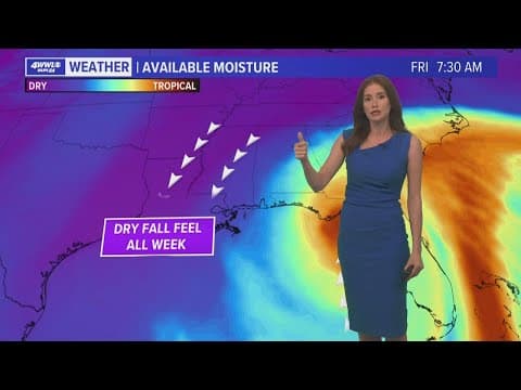 Hot weather Monday, but fall weather starts Tuesday!