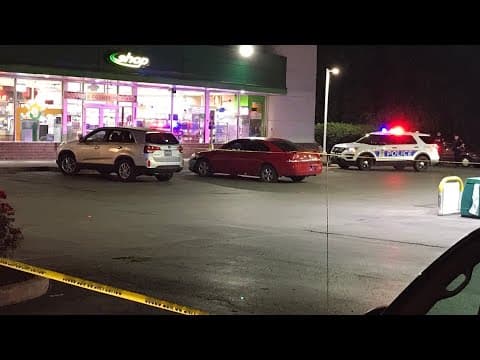 1 seriously in shooting outside Hilltop gas station