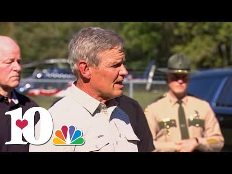 Gov. Bill Lee visits AES explosion site as 16 are still unaccounted for, cause remains unidentified