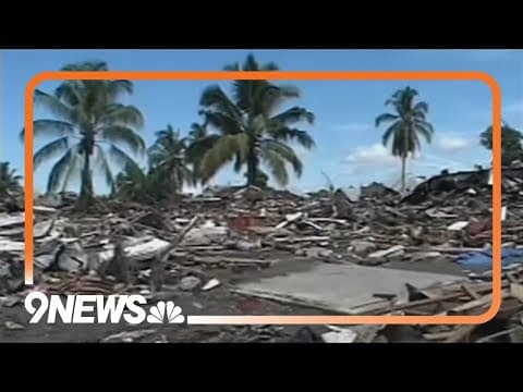 Thursday marks 20 years since deadliest tsunami in history