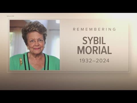 Sybil Morial celebration of life held at Xavier University