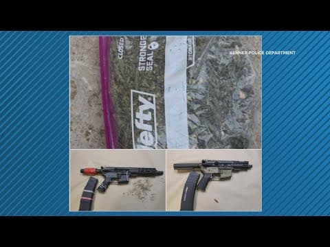 3 men arrested for walking around in Kenner, Louisiana with AR-15 pistols and drugs, police report