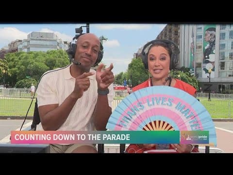 WUSA9 counts down to the start of WorldPride 2025